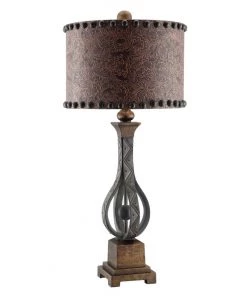 Crestview Collection Rambler Unique Table Lamps, 5-3/4 in. x 15 in. x 33-1/2 in.