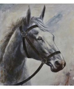 Crestview Collection 39.5 x 39.5 in. King Hand-Painted Canvas Wall Art, CVTOP2079