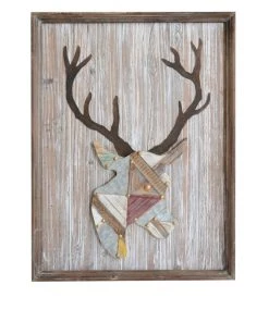 Crestview Collection Profile 18 x 1.5 x 24 in. Wooden Wall Decor, CVTWA1449