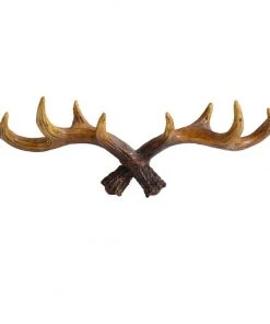 Crestview Collection 19 x 3 x 6.5 in. Antler 2 Wall Decor, CVTWA1451