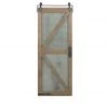 Crestview Collection Modern Farm 2 Wooden Barn Door Decor, CVTWA1458 -Crestview Collection sale 1423474