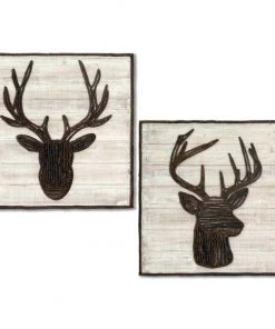 Crestview Collection 24 x 1.5 x 24 in. Trophy Wooden Wall Decor , CVTWA1461