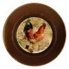 Crestview Collection Rooster Farmhouse Decorative Plates, CVTWA1432 -Crestview Collection sale 1423497