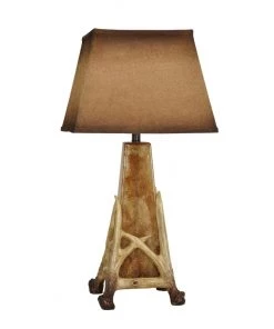 Crestview Collection Antler Cage Farmhouse Table Lamp, 31.5" H, CVABS1050