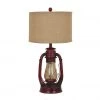 Crestview Collection Lauren Rust Finish Vintage Table Lamp, Red, CVABS965 -Crestview Collection sale 1423540