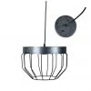 Crestview Collection Hen House Track Lighting Pendants with Galvanized Finish, 9.25" H x 14" D, CVAER1424 -Crestview Collection sale 1423554