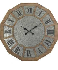 Crestview Collection Scalloped Wall Clock, CVTCK1187