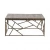 Crestview Collection Bengal Manor Crazy Cut Iron Cocktail Table, CVFNR682