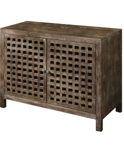 Crestview Collection Rustic Buffet Cabinet, CVFZR297