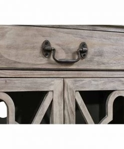 Crestview Collection Hawthorne Estate 1-Drawer 2 Door Fretwork Sideboard, CVFVR8016 -Crestview Collection sale 1667808 A1
