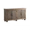 Crestview Collection Bengal Manor Metal Lattice Work and Mango Wood Sideboard, CVFNR317 -Crestview Collection sale 1667814