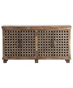 Crestview Collection Bengal Manor Metal Lattice Work and Mango Wood Sideboard, CVFNR317 7 Crestview Collection Bengal Manor Metal Lattice Work and Mango Wood Sideboard, CVFNR317 -Crestview Collection sale 1667814 A1