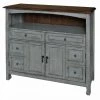 Crestview Collection Bedford 2-Drawer/2-Door Sage Cabinet with Wood Top, CVFZR1887 -Crestview Collection sale 1667816