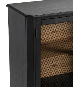 Crestview Collection Livingston 4-Door Sideboard, CVFVR8313