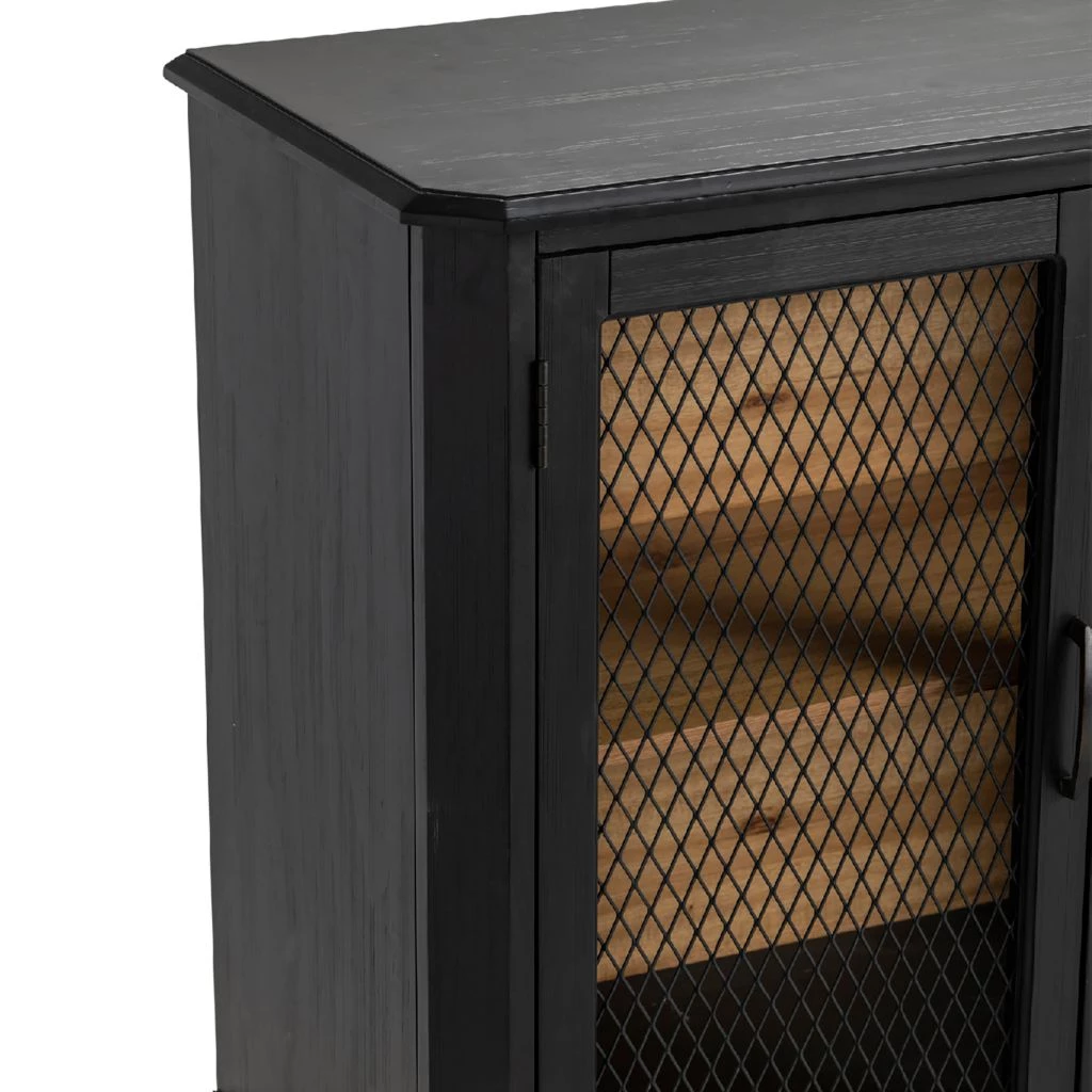 Crestview Collection Livingston 4-Door Sideboard, CVFVR8313 5 Crestview Collection Livingston 4-Door Sideboard, CVFVR8313 - Image 3