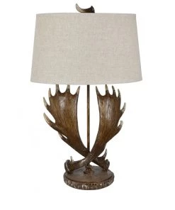 Crestview Collection Moose Run Table Lamp, 32.25 in. H, CVAVP1395
