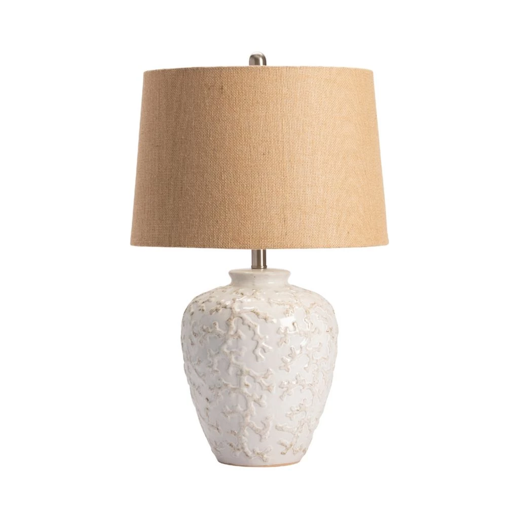 Crestview Collection Sand Coral Table Lamp, CVAP1796 4 Crestview Collection Sand Coral Table Lamp, CVAP1796 - Image 2