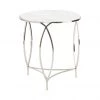 Crestview Collection St. Claire Round Marble End Table, CVFNR5005 -Crestview Collection sale 1678308
