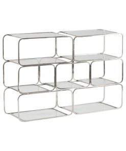 Crestview Collection Del Mar Metal and Glass Console Table, CVFNR5006 -Crestview Collection sale 1678309 A2