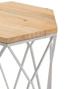 Crestview Collection St. Augustine Metal and Wood Tables, Set of 2, CVFNR5019 -Crestview Collection sale 1678322 A3