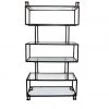 Crestview Collection Belvedere Stacked Etagere, CVFNR5023