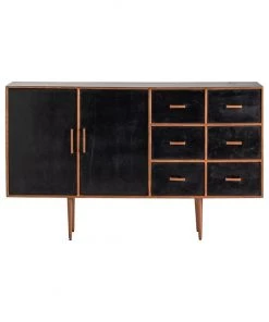 Crestview Collection Palisades 2 Door 6 Drawer Sideboard, CVFNR5029
