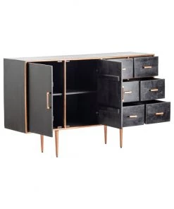 Crestview Collection Palisades 2 Door 6 Drawer Sideboard, CVFNR5029 -Crestview Collection sale 1678332 A2