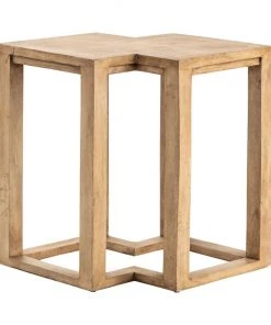 Crestview Collection Winfield Diamond End Table, CVFNR5036