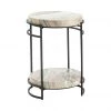 Crestview Collection Harvey Marble Side Table, CVFNR5071 -Crestview Collection sale 1678362