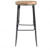 Crestview Collection Grayson Round Barstool, CVFNR5075 -Crestview Collection sale 1678366