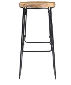 Crestview Collection Grayson Round Barstool, CVFNR5075