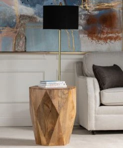 Crestview Collection Pleasant Hill Hexagon End Table, CVFNR5089 -Crestview Collection sale 1678378 A2