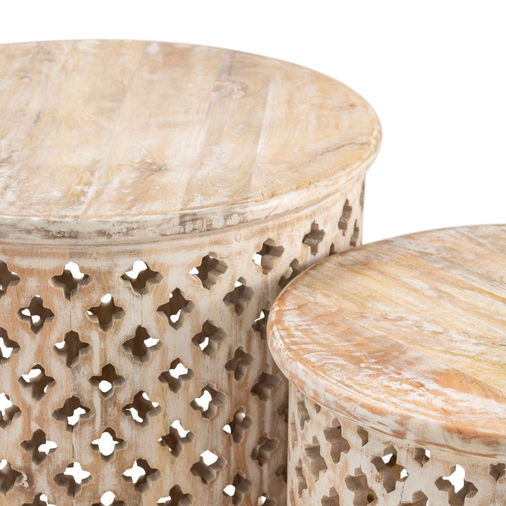 Crestview Collection Midland Round End Tables, CVFNR5102 5 Crestview Collection Midland Round End Tables, CVFNR5102 - Image 3