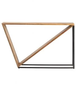 Crestview Collection Trinidad Angled Console Table, 52 x 12 x 32 in., CVFNR5103