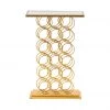 Crestview Collection Melrose Wine Rack Console Table, CVFNR955 -Crestview Collection sale 1678404