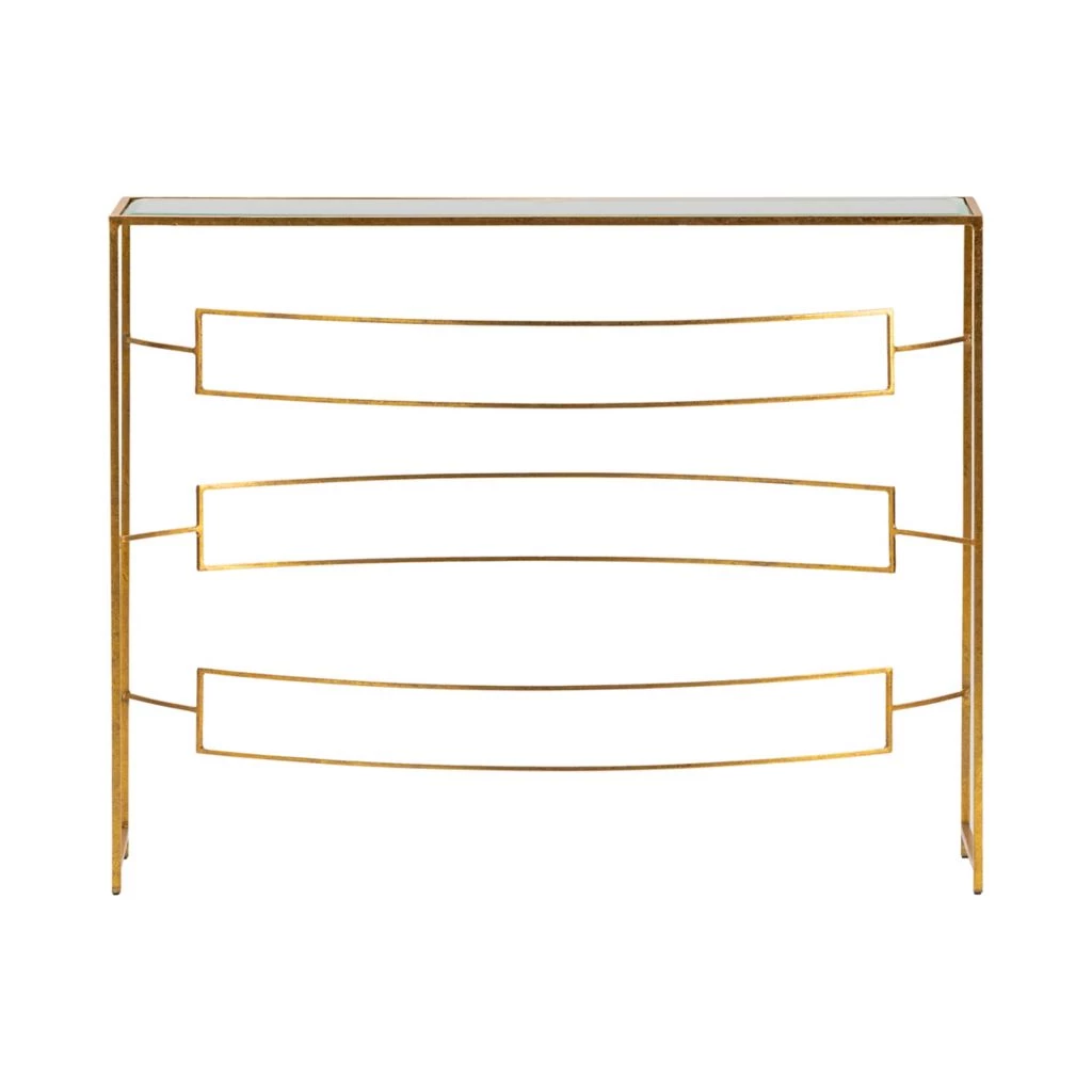 Crestview Collection Melrose Narrow Metal Console Table, 40 x 10 x 31 in., CVFNR957 4 Crestview Collection Melrose Narrow Metal Console Table, 40 x 10 x 31 in., CVFNR957 - Image 2