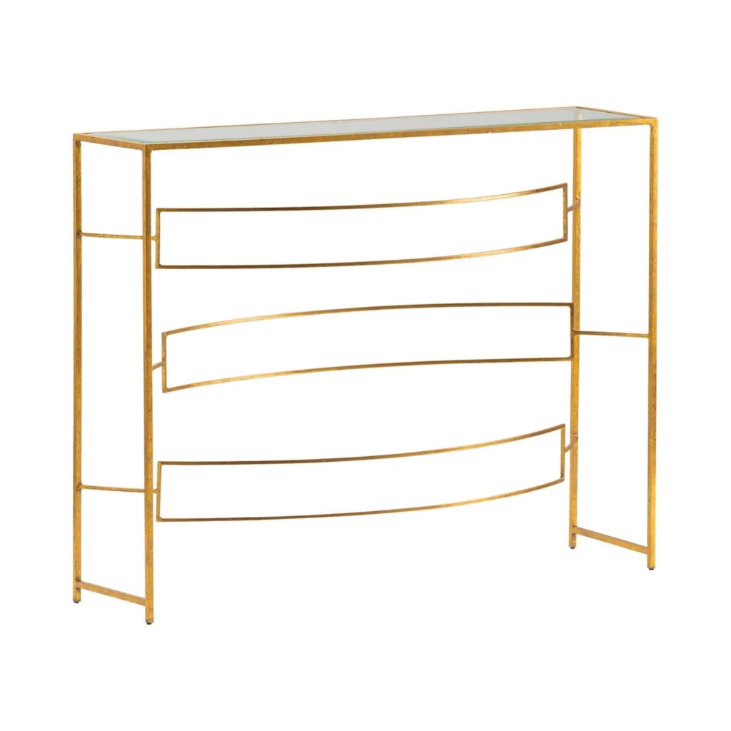 Crestview Collection Melrose Narrow Metal Console Table, 40 x 10 x 31 in., CVFNR957 5 Crestview Collection Melrose Narrow Metal Console Table, 40 x 10 x 31 in., CVFNR957 - Image 3