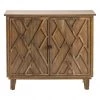 Crestview Collection Hawthorne Estate Chippendale Fretwork Cabinet, CVFVR8135 -Crestview Collection sale 1678430