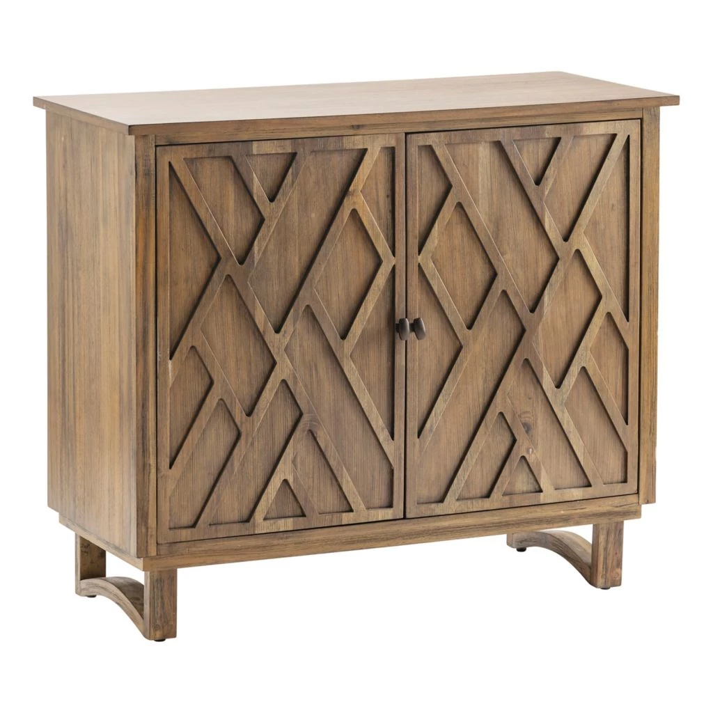 Crestview Collection Hawthorne Estate Chippendale Fretwork Cabinet, CVFVR8135 5 Crestview Collection Hawthorne Estate Chippendale Fretwork Cabinet, CVFVR8135 - Image 3