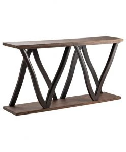 Crestview Collection Hawthorne Estate Zebrawood Console, CVFVR8155 -Crestview Collection sale 1678438 A1