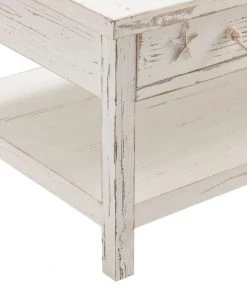 Crestview Collection Seaside White Coastal Cocktail Table, CVFZR1522 -Crestview Collection sale 1678476 A3