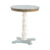 Crestview Collection Sea Isle Two Tone Rustic Coastal Wood and Rope Apron Accent Table, CVFZR1709 -Crestview Collection sale 1678479