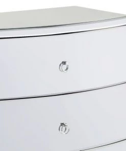 Crestview Collection Millenium Bent Mirror 3 Drawer Chest, CVFZR1825 -Crestview Collection sale 1678482 A2