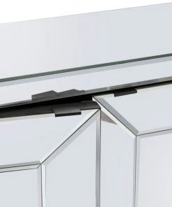 Crestview Collection Grand 4 Door Beveled Mirror Picture Frame Sideboard, CVFZR3617 -Crestview Collection sale 1678498 A2