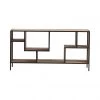 Crestview Collection Fleetwood Angled Metal and Wood Console, CVFZR4566 -Crestview Collection sale 1678523