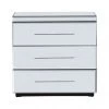 Crestview Collection Melrose 3 Drawer Beveled Mirror Chest and Chrome Hardware, CVFZR5020 -Crestview Collection sale 1678537