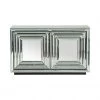 Crestview Collection Millennium 2-Door Mirrored Cabinet, CVFZR987 -Crestview Collection sale 1678588