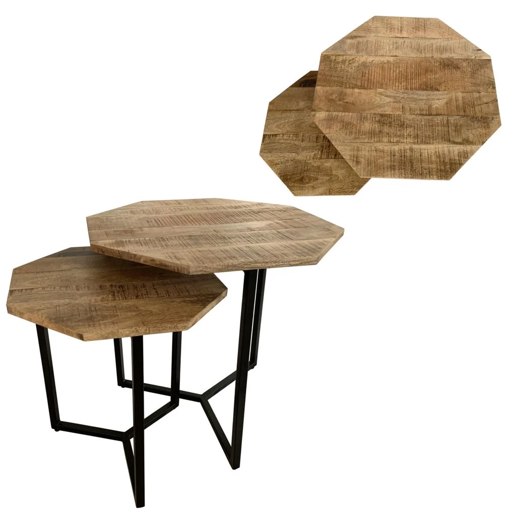 Crestview Collection Charles Nesting Tables, EVFNR1110 4 Crestview Collection Charles Nesting Tables, EVFNR1110 - Image 2