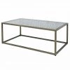 Crestview Collection Christian Metal and Glass Coffee Table, EVFNR1139 -Crestview Collection sale 1678600