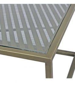 Crestview Collection Christian Metal and Glass Coffee Table, EVFNR1139 -Crestview Collection sale 1678600 A1